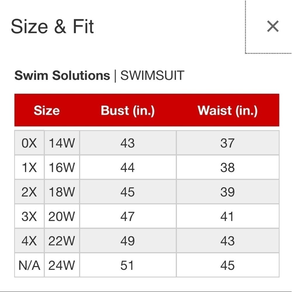 SWIM Solutions Tummy-Control Swimdress NWT - Picture 2 of 6